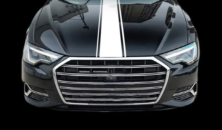 Getunter Sportwagen mit auffälligem Streifen-Design – Symbolbild für Car-Tuning Sticker bei CarUp