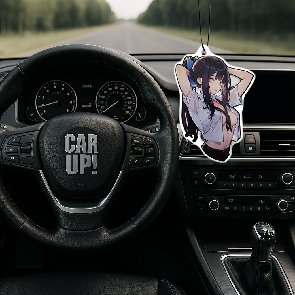 Anime-Girl Auto-Duftbaum – stylischer Lufterfrischer mit Anime-Girl Motiv für Rückspiegel & Tuning-Innenraum