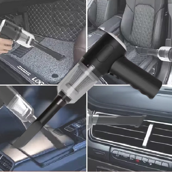 Kabelloser Mini-Staubsauger fürs Auto – kompakt, stark & wiederaufladbar per USB