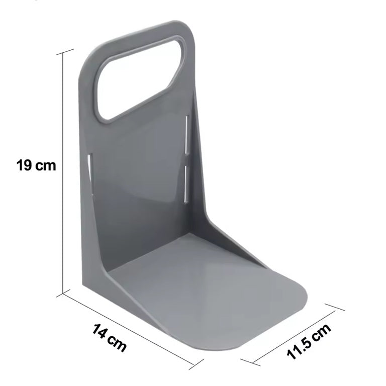 Anti-Rutsch Stopper für Autokofferraum – kompakter Gepäckblocker grau