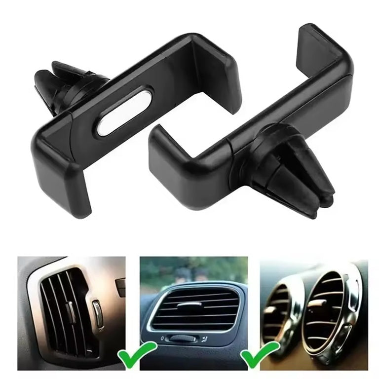 Kompakte Handyhalterung Auto – Lüftungshalterung universal einsetzbar mit 360° Drehung