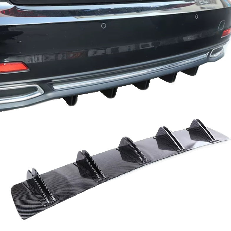 Universal Heck-Diffusor Carbon – Tuning-Zubehör für sportliche Optik am Fahrzeugheck