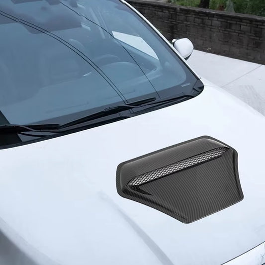 Montierte Lufthutze auf Auto – Racing-Style für Motorhaube in Carbon-Look