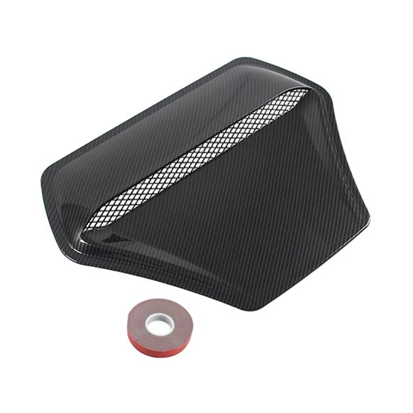 Flache Auto Lufthutze – Carbon Look zum Aufkleben, universell einsetzbar