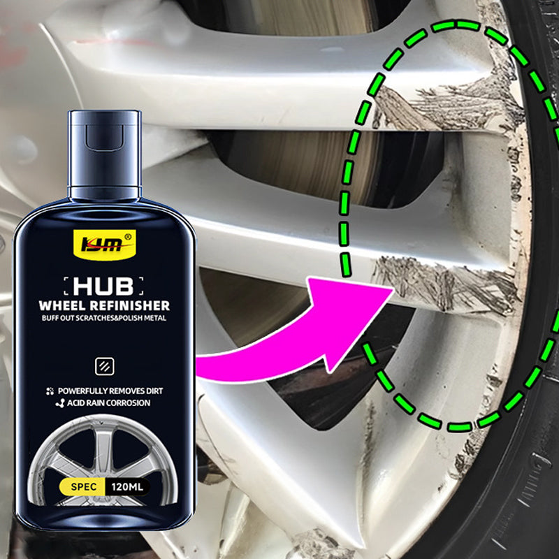 Felgen Kratzer Entferner – Spezialpaste zur Entfernung von Kratzern & Bordstein-Schäden an Alufelgen