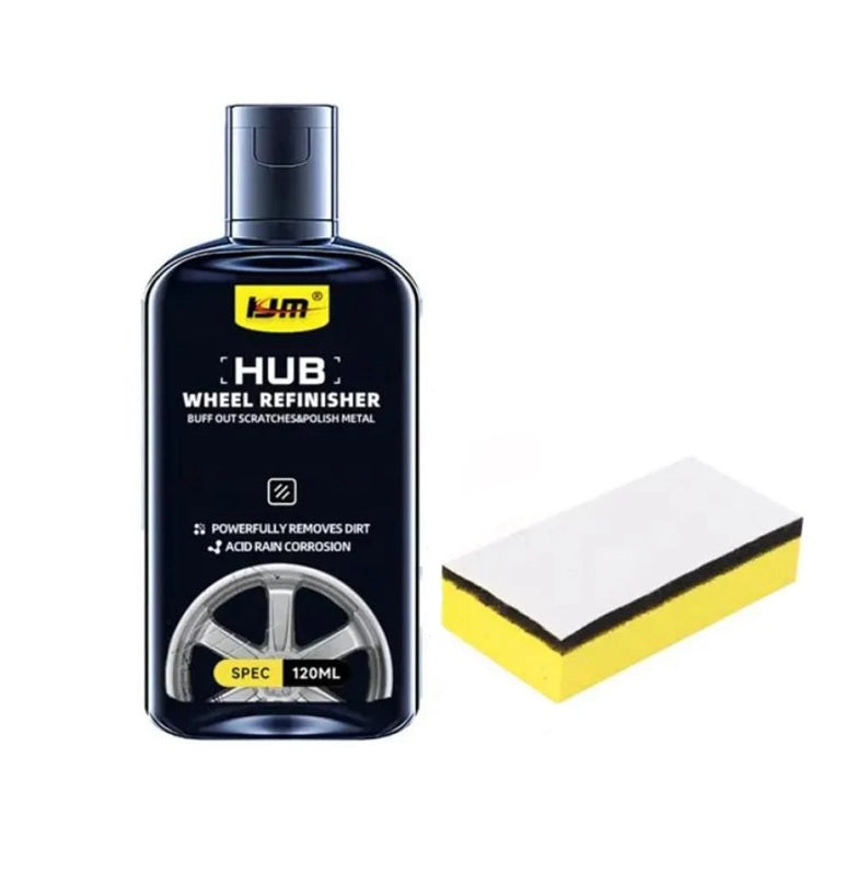 Radkratz-Reparaturset fürs Auto – Felgen-Pflegepaste mit Schwamm zur einfachen Anwendung bei leichten Schäden