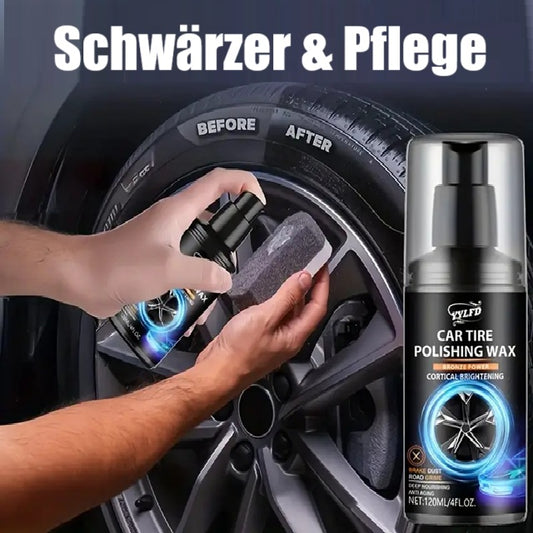 Reifenschwärzer fürs Auto – bringt verblasste Reifen auf Hochglanz und frischt den Look in Sekunden auf
