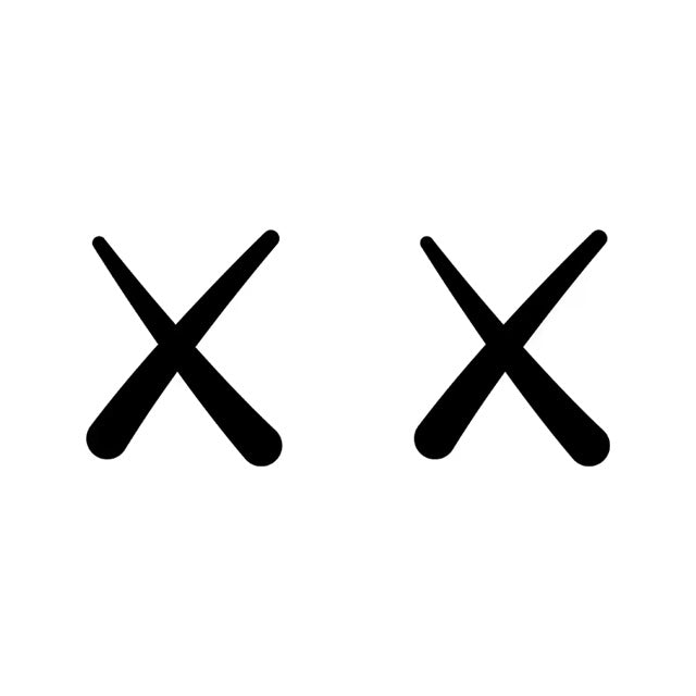 Schwarzer Auto-Sticker für markantes Design