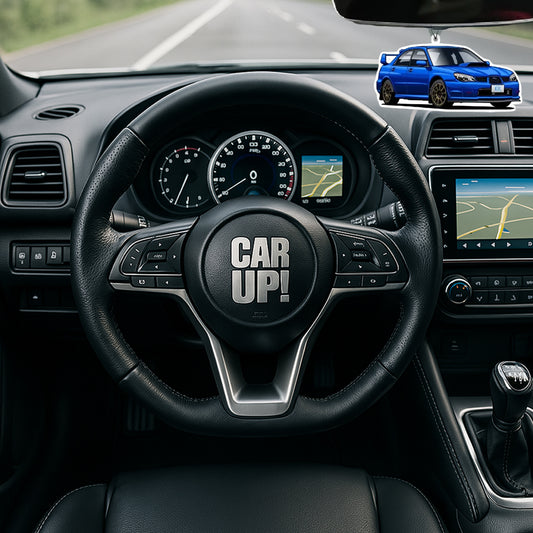 Subaru Impreza Duftbaum am Rückspiegel – kultiger Auto-Lufterfrischer mit starkem Duft fürs Cockpit