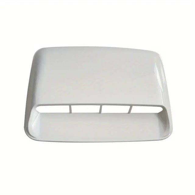 Universal Lufthutze weiss für Motorhaube Dekoratives Tuning Produkt für Auto 